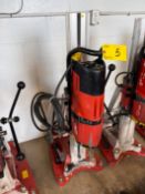 HILTI DD5=350-CA CORE DRILL C/W DRILL STAND