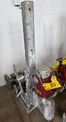 DIAMOND TECH MODEL DR-401 CORE DRILL W/STAND, 115V, 1PH., 60HZ, 25 AMPS, 2875 WATTS