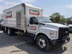 2021 FORD F-650 SUPER DUTY BOX TRUCK, VIN: 1FDPF6DC6MDF06690, MILEAGE N/A, 6.7L POWER STROKE TURBO