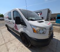 2015 FORD TRANSIT T250 CARGO VAN, VIN: 1FTNR1ZM4FKB14720, MILEAGE N/A, 3.7L 6-CYLINDER, GAS
