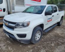 2020 CHEVROLET COLORADO PICKUP TRUCK, VIN: GCGTBEN1L1187172, 154,577KMS, 4WD, CREW CAB, 3.7L 6-