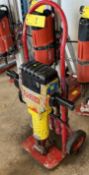 BOSCH MODEL 061304139 ELECTRIC JACK HAMMER, C/W (4) BITS & DOLLY, 120V, 60HZ, 15A