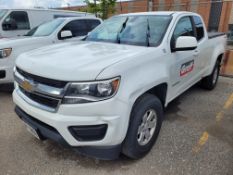 2019 CHEVROLET COLORADO 4WD WORK PICKUP TRUCK, VIN: 1GCHTBEAXK1136186, MILEAGE N/A, 3.7L 6-CYLINDER,