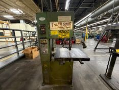 T-JAW 500D VERTICAL BANDSAW W/ BLADE WELDER