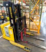 (9+) HYSTER, MULTITON ELECTRIC PALLET STACKERS