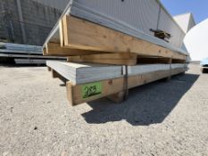 LIFT OF GALVANIZED STEEL SHEETING. (50 PCS.) 8 FT. X 4 FT. X 1/16 IN., 16 GA.