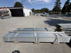 3 LIFTS OF GALVANIZED STEEL BUILDING TRIM. (1,020 PCS.) 3 IN. X 12 FT., (290 PCS.) 3 IN. X 12