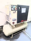 INGERSOLL RAND AIR COMPRESSOR, MODEL UP6-15CTAS-150W/D, 7829 HRS.