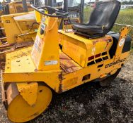 2012 COMPAC T175V SMALL ASPHALT ROLLER COMPACTOR, APPROX. 506HRS, S/N 152012