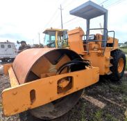 1999 INGERSOLL RAND SD-100D SMOOTH DRUM SOIL COMPACTOR / VIBRATORY ROLLER, PIN 5768 S