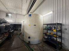 ACE ROTO MOLD VERTICAL STORAGE TANK, 2,500-3,000GAL CAP.