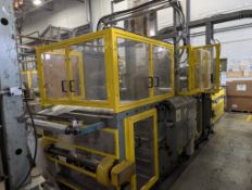 1994 MACRO ME-BAG-30-300 tuber and bottom-seal bag-making line for heavy-gauge tubular bags, S/N
