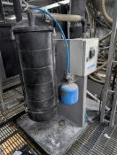 2013 SYNCRO SYLINK.110.A vacuum conveying unit, S/N 02336, with regenerative blower, filter housing,