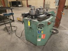 2006 Roundo R-3-S, 3” x 3” x 3/8” Leg Out Capacity, Hydraulic Guide Rolls