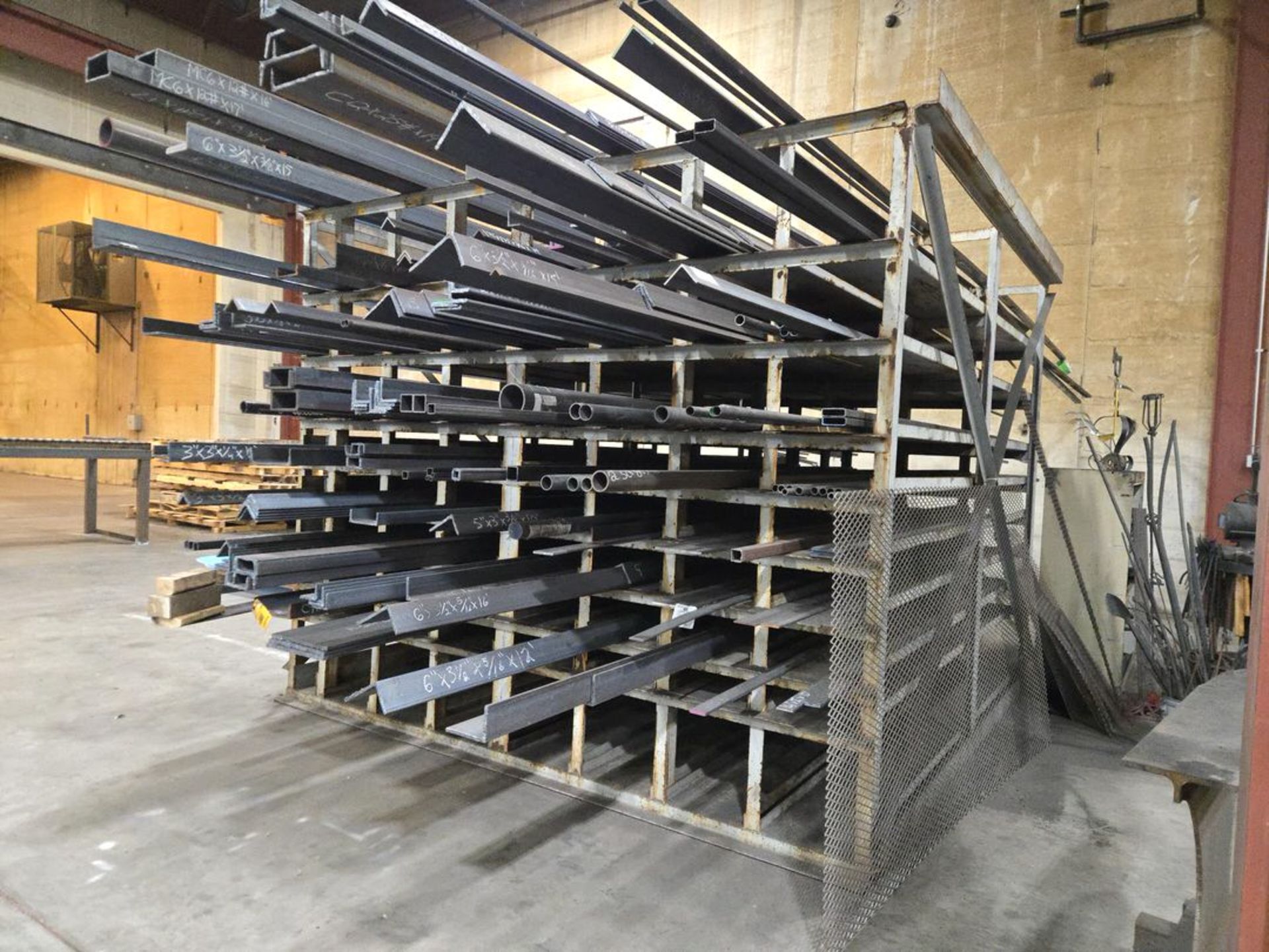 Materials Rejection Rack Material Rack; 118