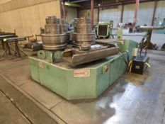 2007 Roundo R72-S, 6” x 6” x 1” Leg Out Capacity, Hydraulic Guide Rolls