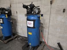 PP5060 6hp Air Compressor w/ Tank (Inoperative, Sold For Parts)