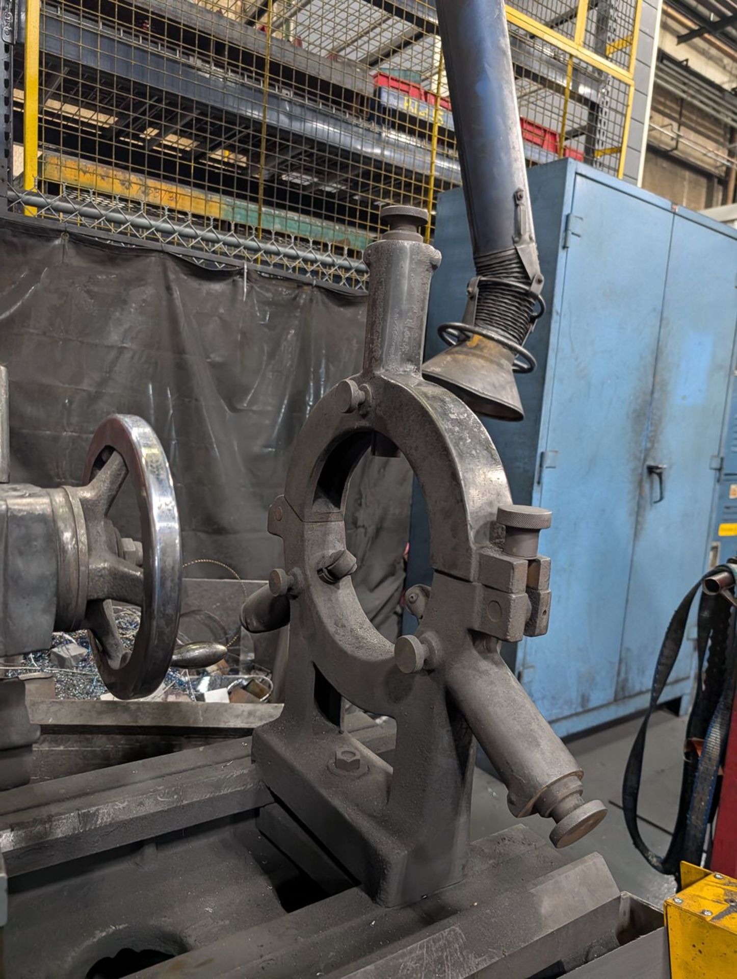 Hwacheon Manual Lathe Apprx. 20" 3-Jaw Chuck, Apprx. 76" distance between centers, , Apprx. 24-26" - Image 11 of 16