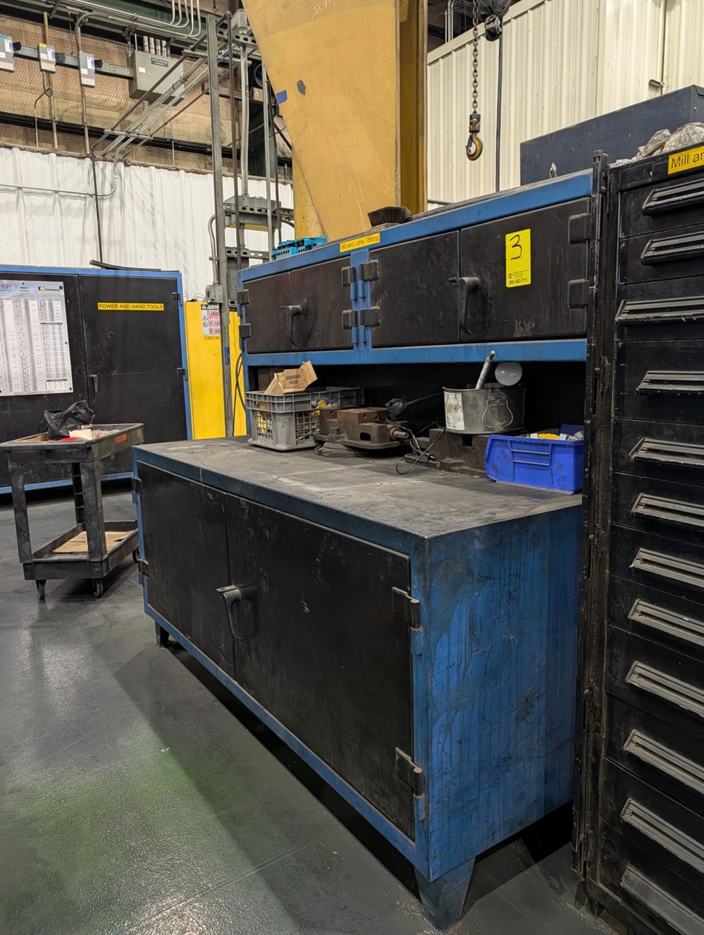 Assorted Mill & Lathe Tooling W/ 12-Drawer Modular Cabinet - Image 22 of 31