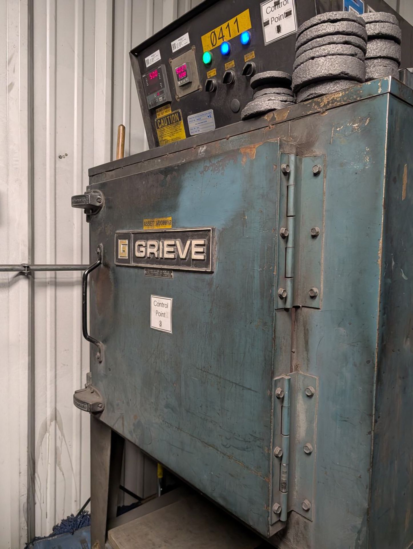 Grieve AA-500 Crowfoot Oven 460/3/60, 500F, 1/3hp; Dims: 5' x 4' x 6' - Image 6 of 7