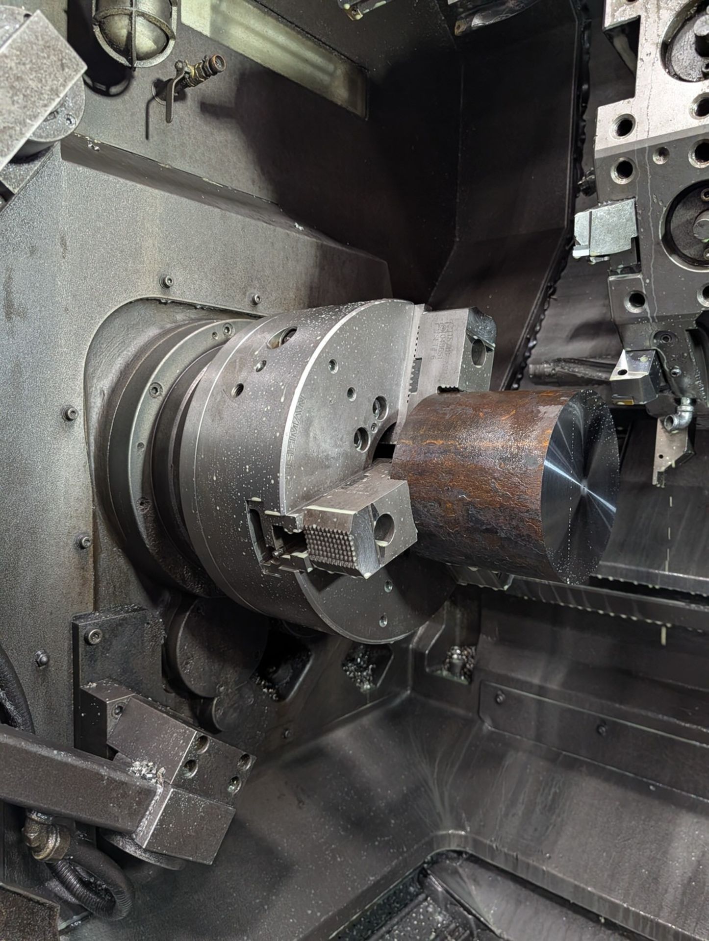Mori Seiki SL-65 CNC Lathe 220/3/60, W/ Mori Seiki MSC-516 Control; W/ Hyd Unit; W/ Chip Conveyor; - Image 7 of 18