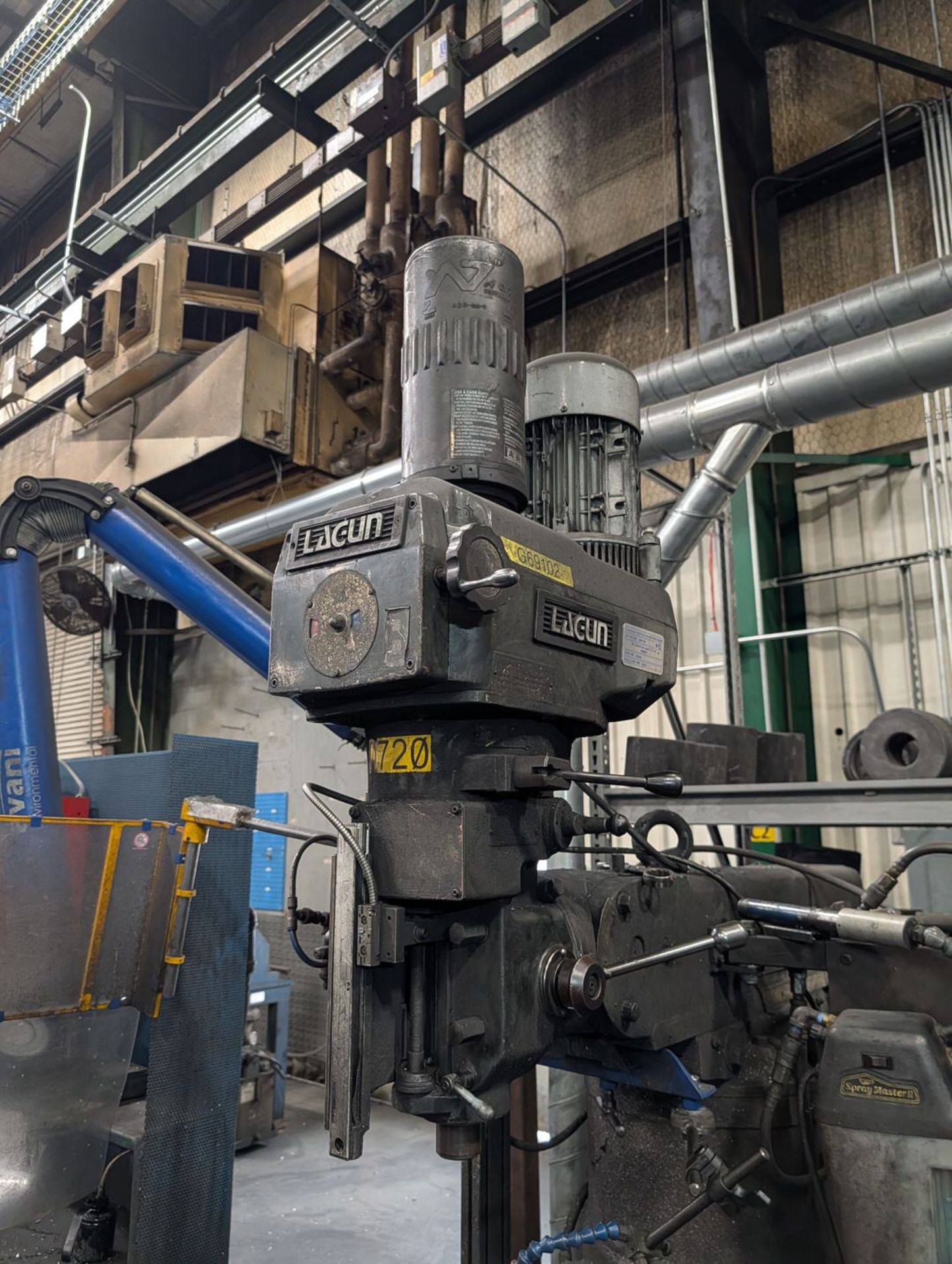 Lagun LTV-2 Milling Machine 10"x50" Table; W/ Acu-Rite Control; W/ 7-Drawer Modular Cabinet W/ - Image 5 of 19