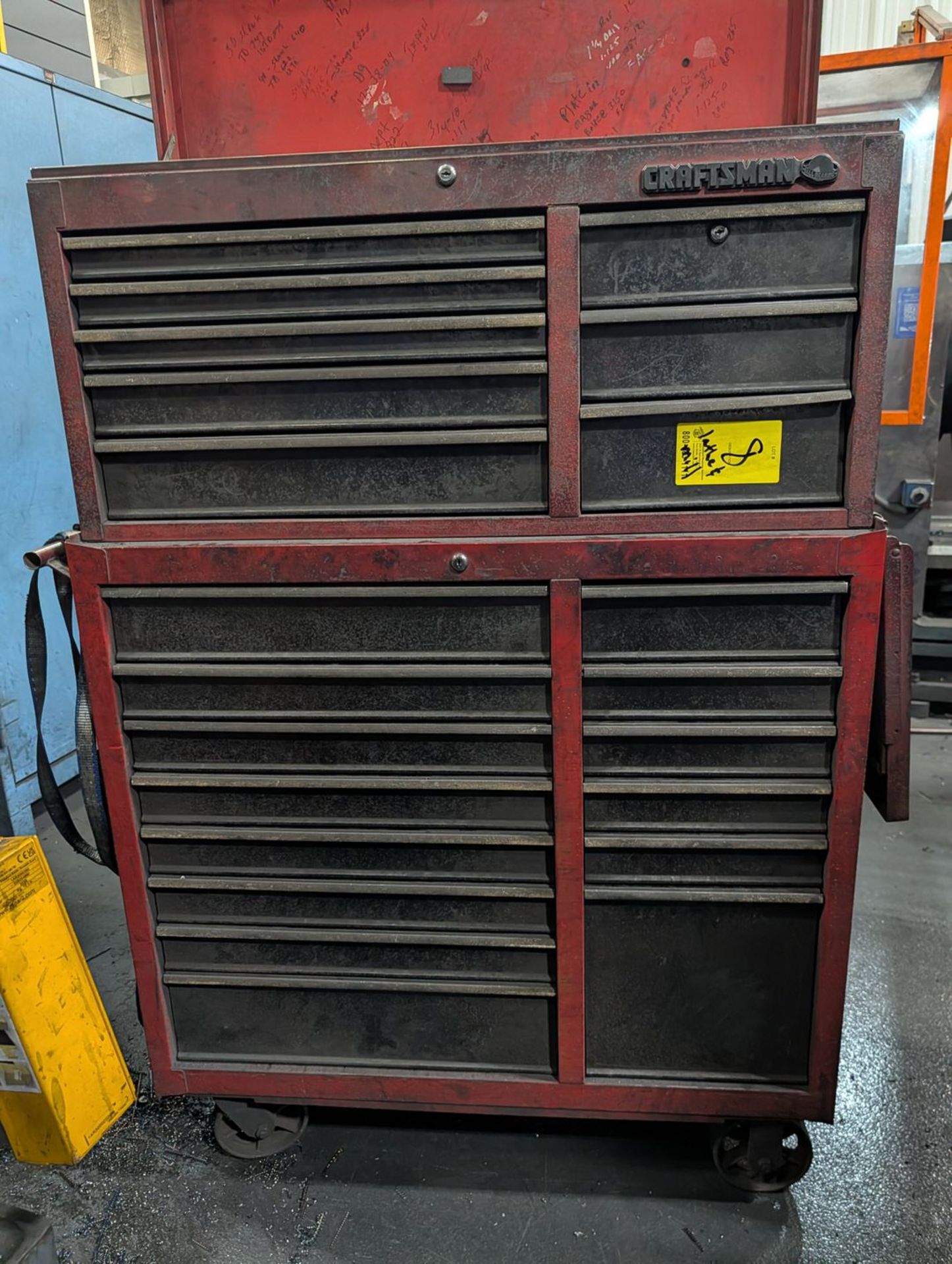 Craftsman Rolling Tool Box W/ Assorted tooling