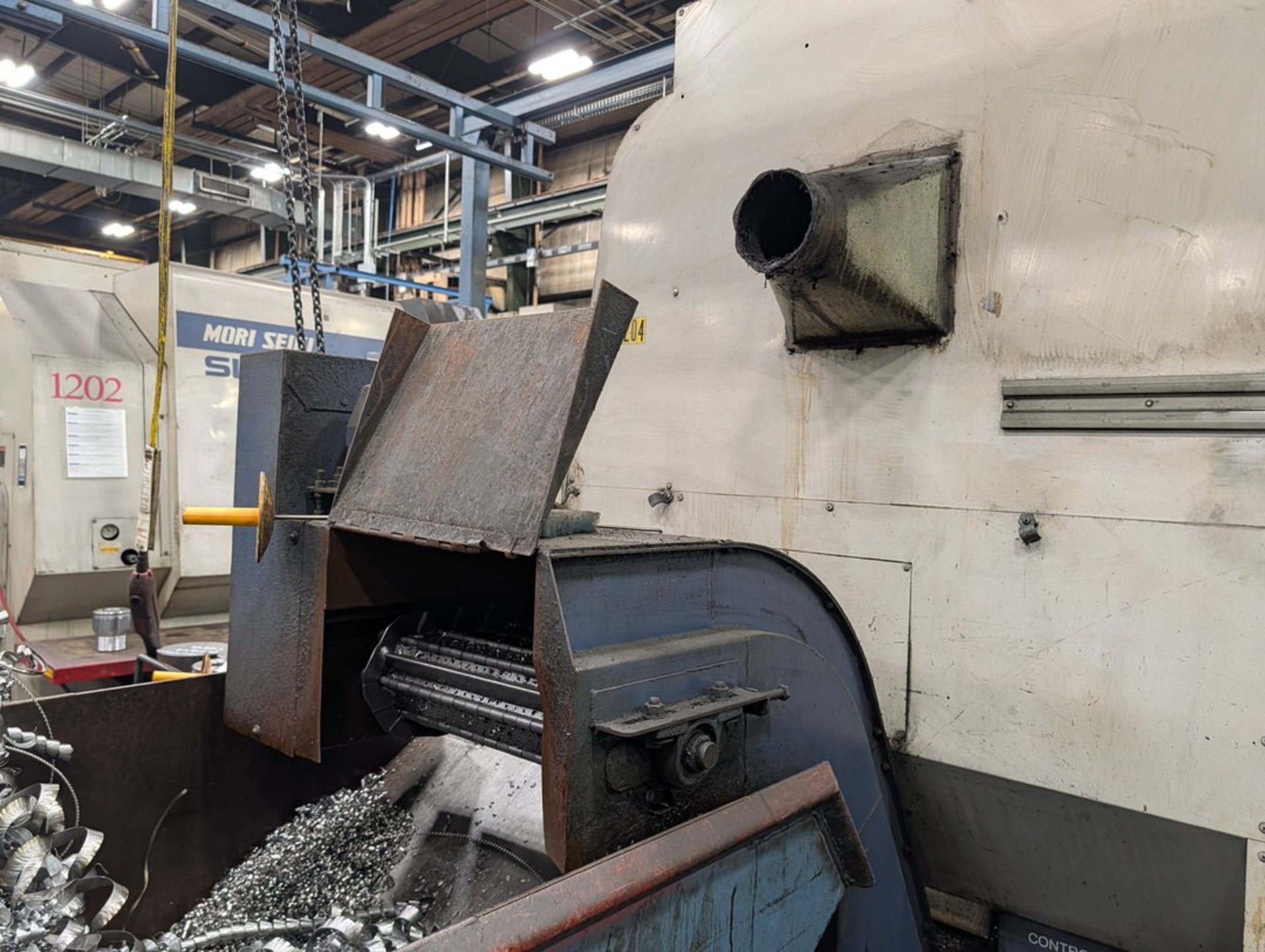 Mori Seiki SL-65 CNC Lathe 220/3/60, W/ Mori Seiki MSC-516 Control; W/ Hyd Unit; W/ Chip Conveyor; - Image 17 of 18