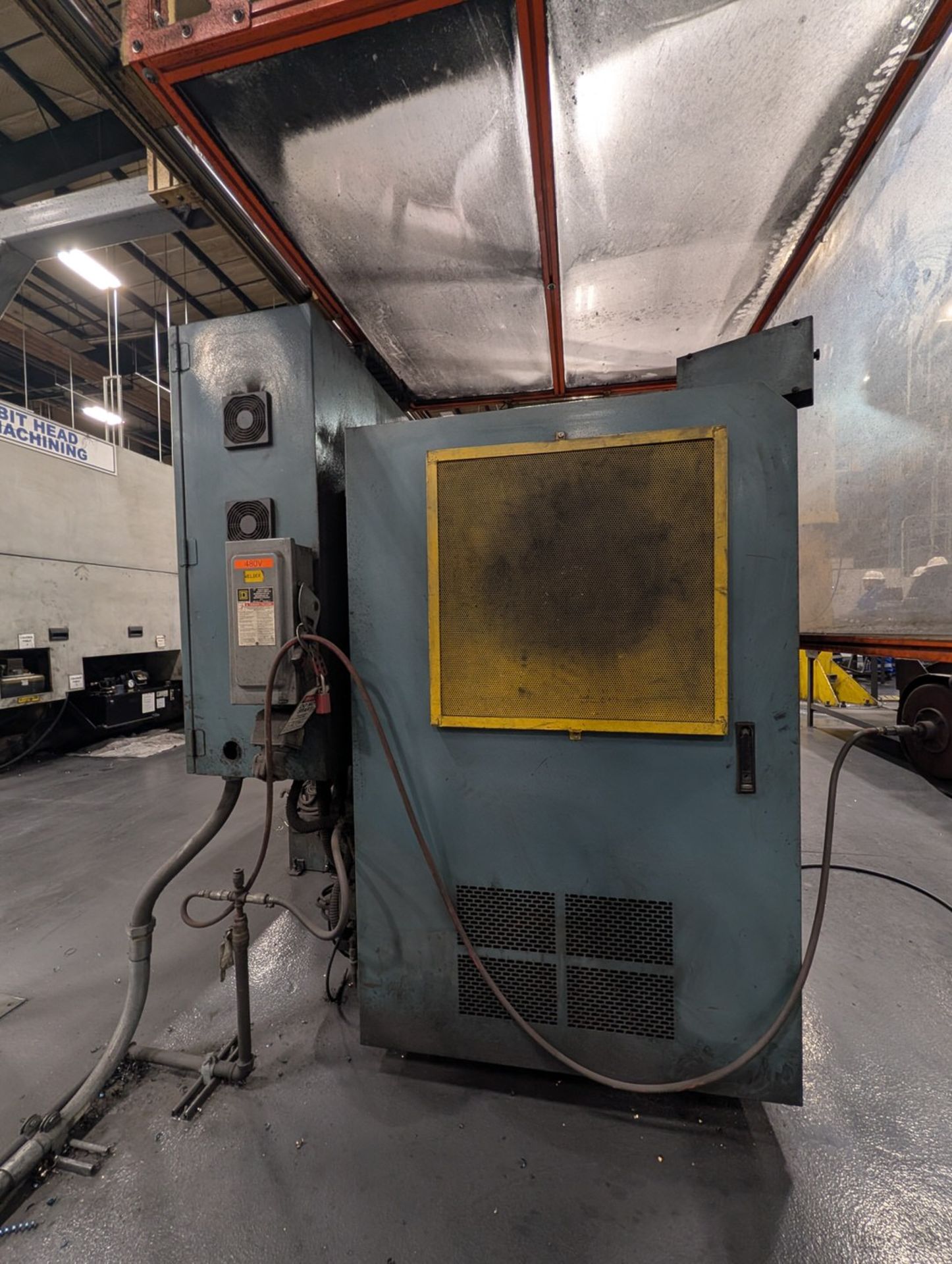 2009 Kuraki PA3512030 Manual Lathe 28" 4-Jaw Chuck; 460/3/60; Apprx. 120" distance between - Image 7 of 17