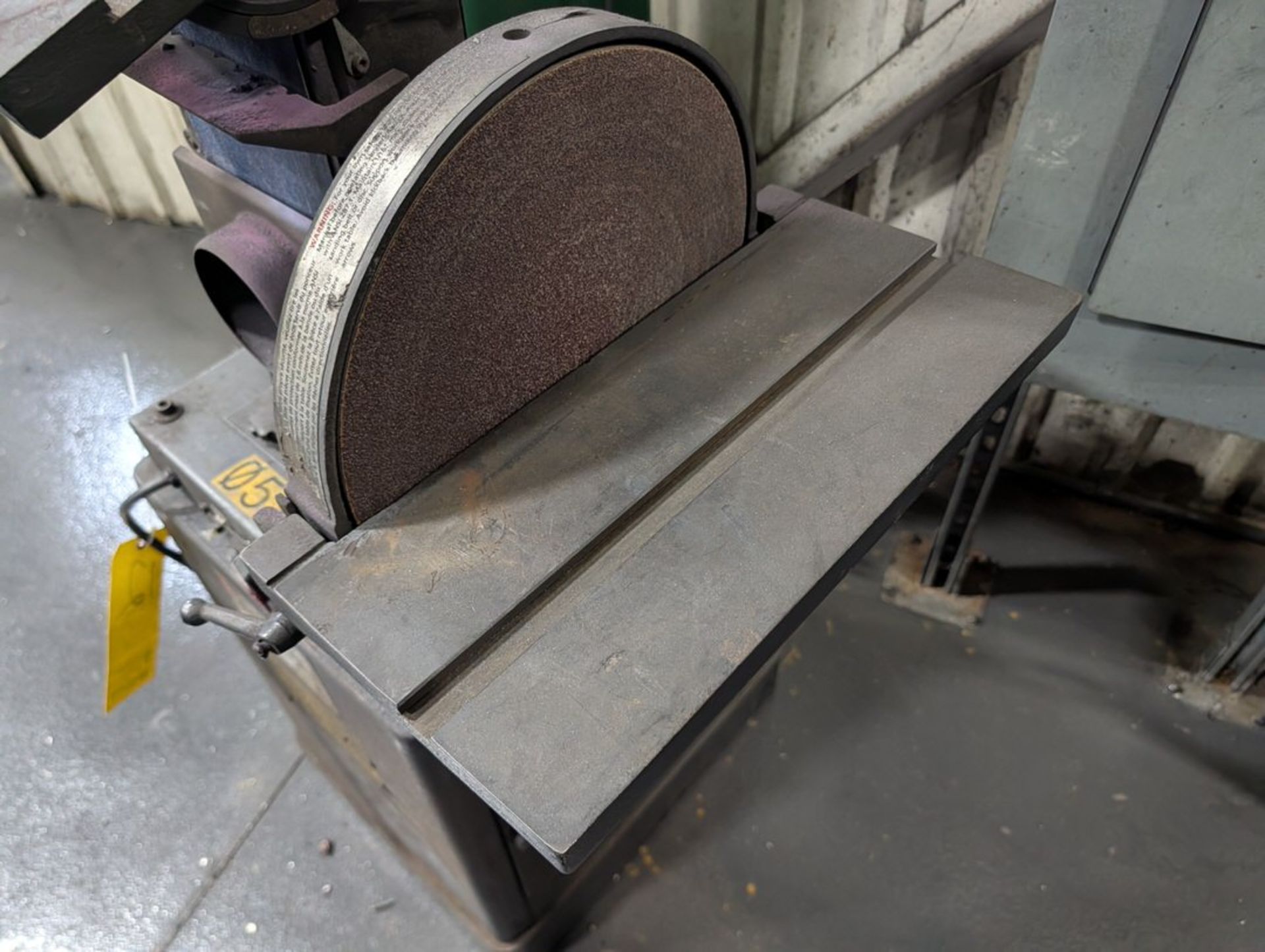 Dayton 4TJ97B 6" x 12" Belt & Disc Sander 1.5hp - Image 6 of 8