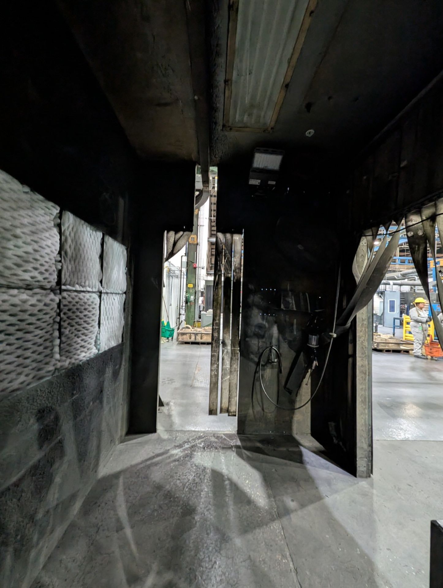 Sherwin Williams Paint Booth 10'8" x 8'4" x 10'3-1/2"H (Booth Only-Monorail Excluded) - Image 6 of 10