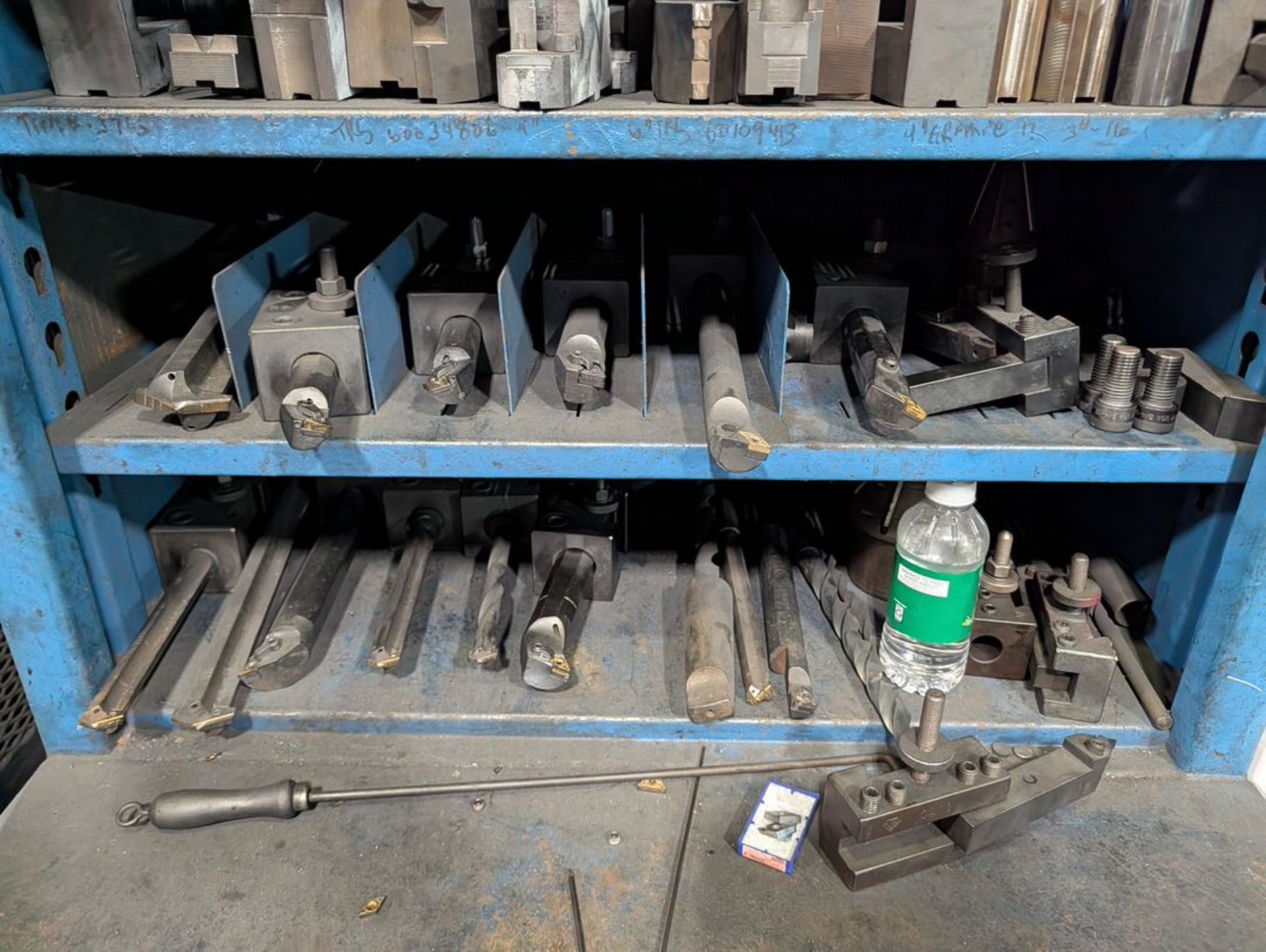 Hwacheon Manual Lathe Apprx. 20" 3-Jaw Chuck, Apprx. 76" distance between centers, , Apprx. 24-26" - Image 14 of 16