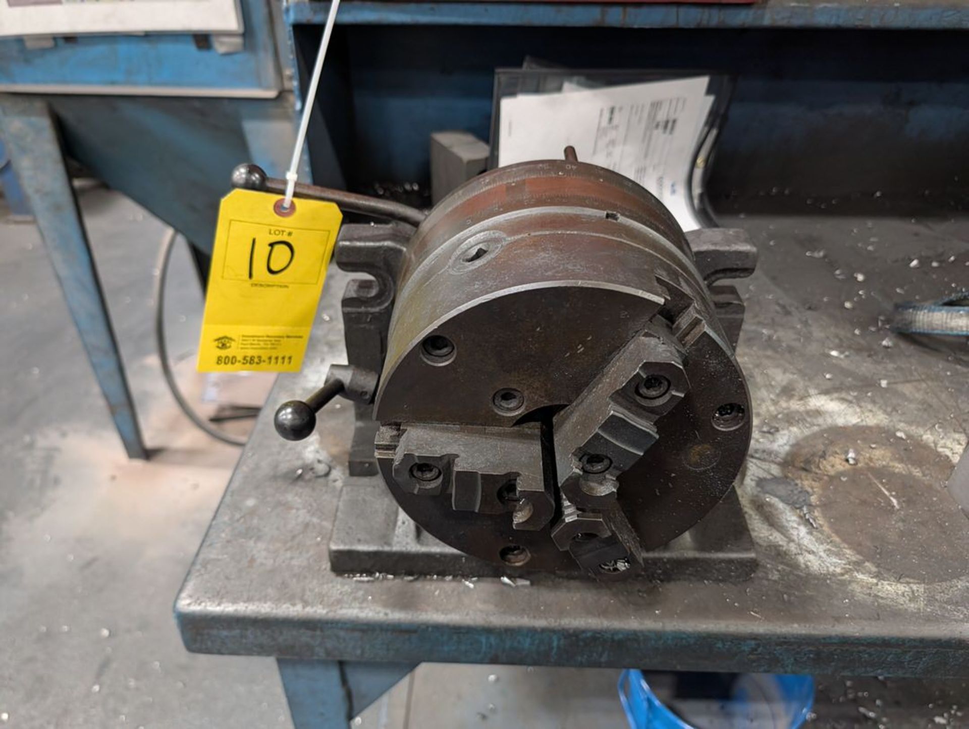 8" 3-Jaw Indexer - Image 2 of 4