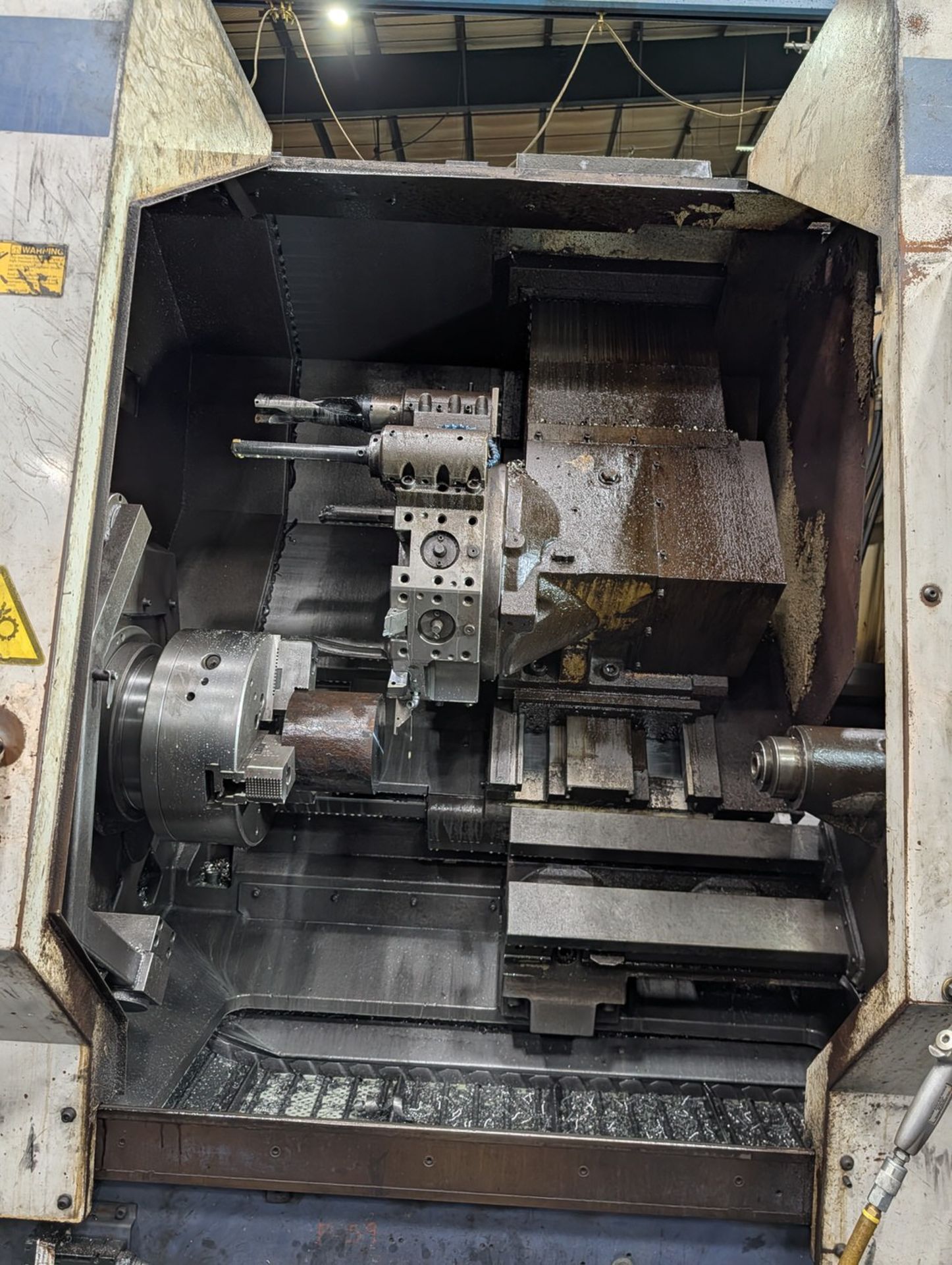 Mori Seiki SL-65 CNC Lathe 220/3/60, W/ Mori Seiki MSC-516 Control; W/ Hyd Unit; W/ Chip Conveyor; - Image 6 of 18