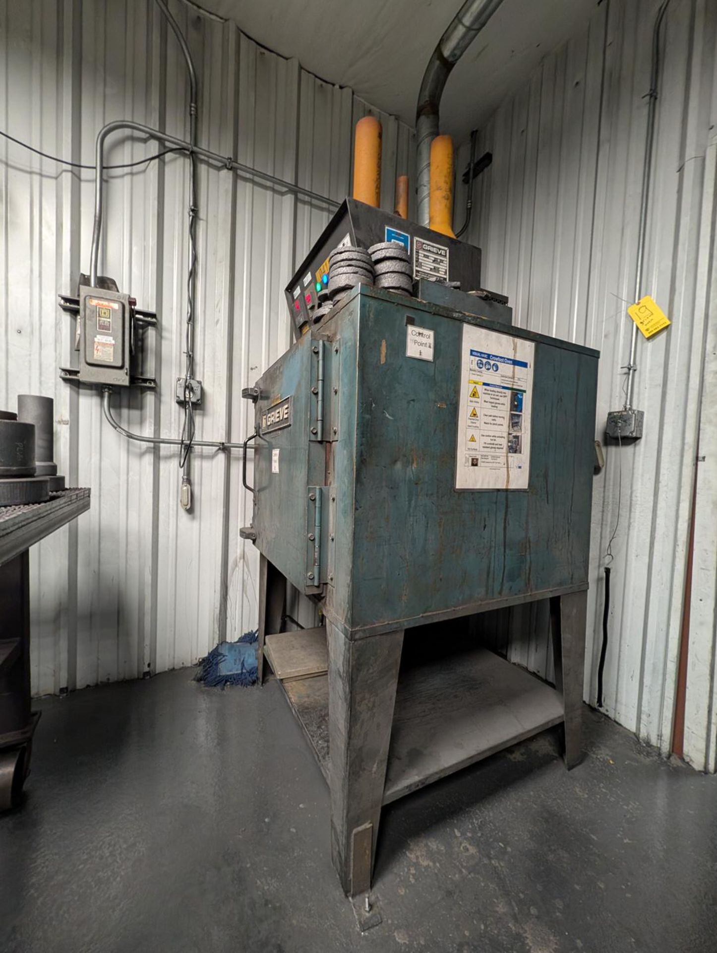 Grieve AA-500 Crowfoot Oven 460/3/60, 500F, 1/3hp; Dims: 5' x 4' x 6' - Image 3 of 7