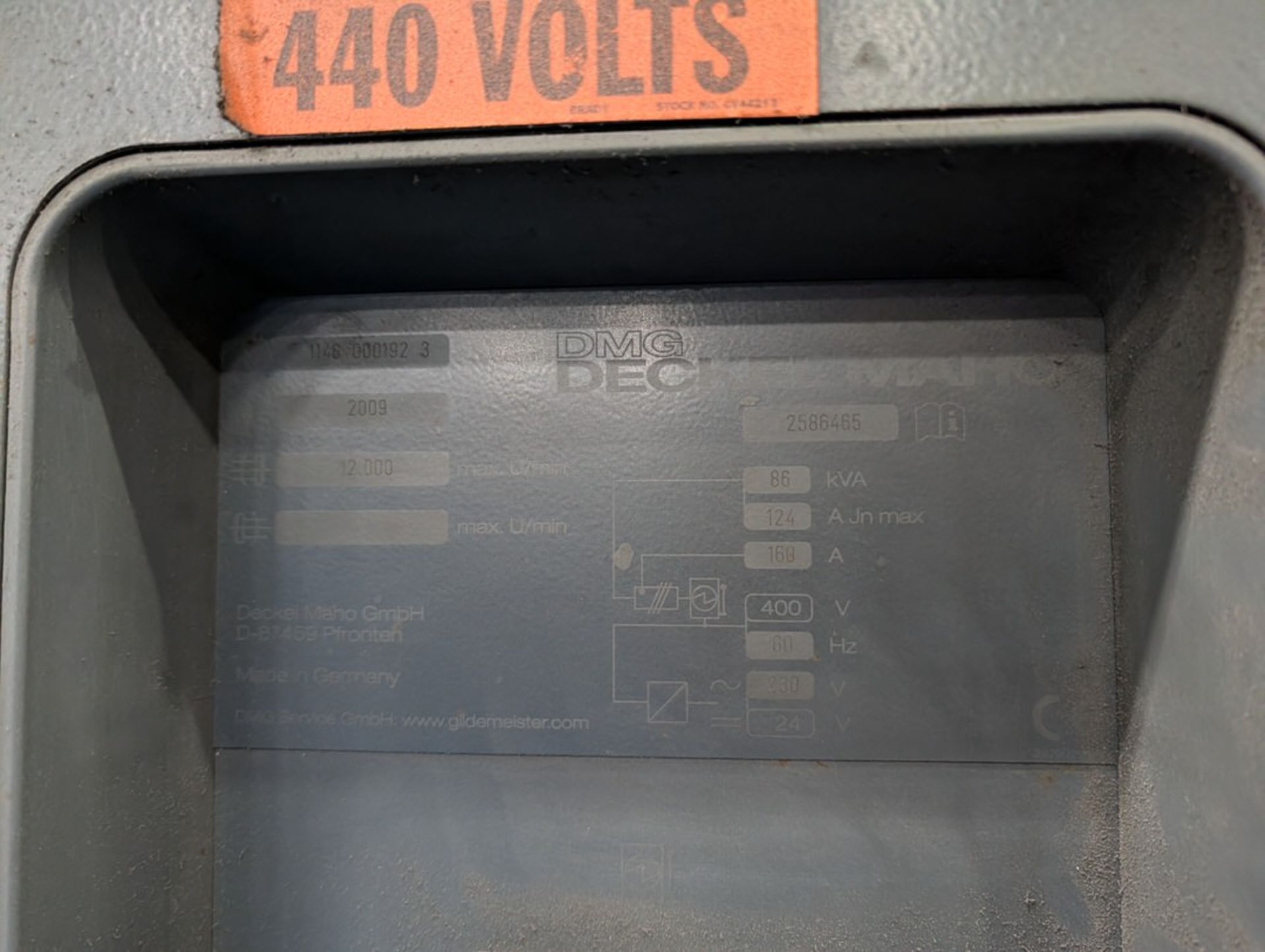 2009 DMG Mori DMU 125 P 5-Axis CNC Machining Center 230/3/60; W/ Heidenhain MillPlus iT Control - Image 19 of 20