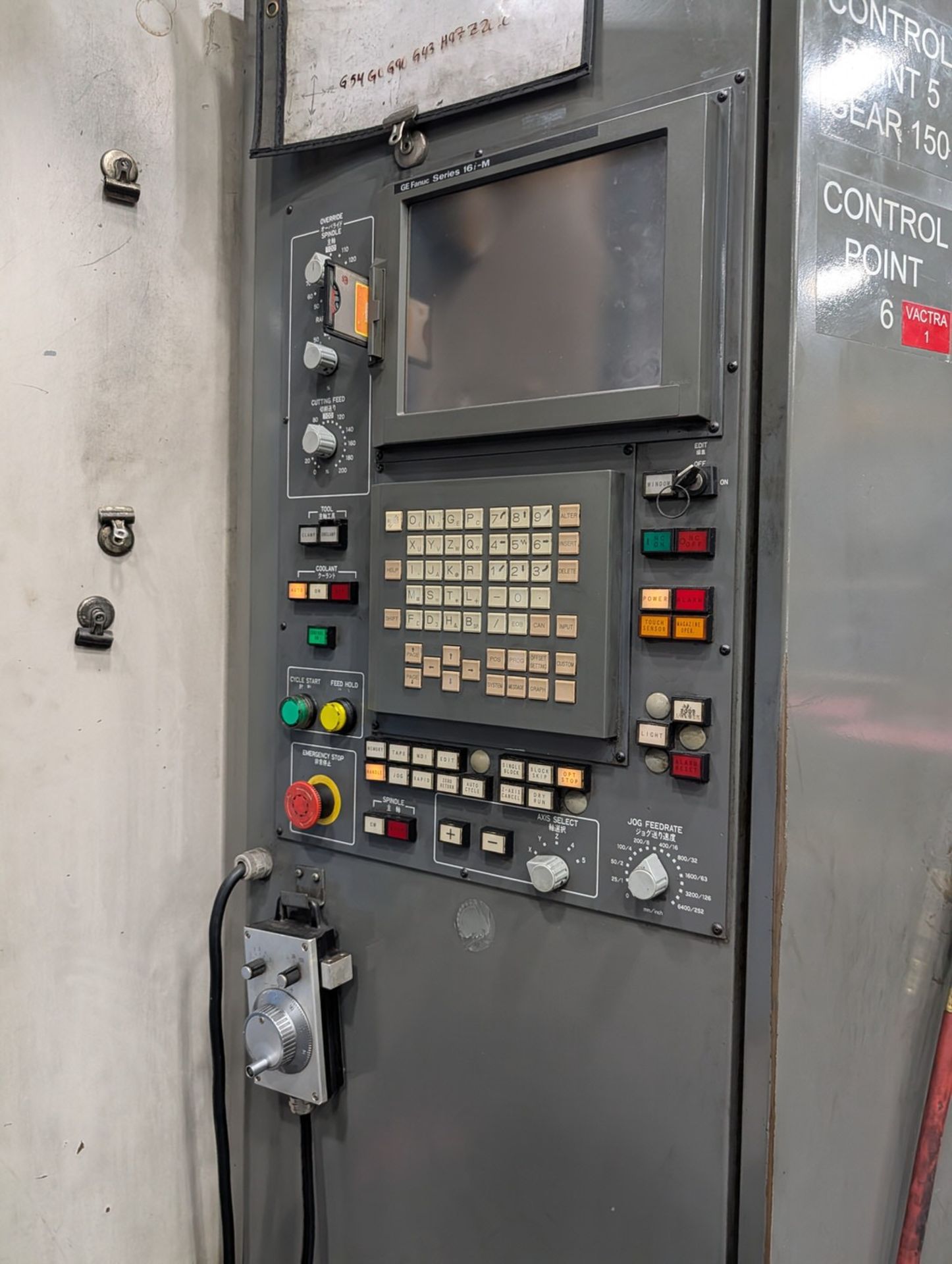2000 Toyoda FA630 Horizontal Machining Center 200/3/60 W/ GE Fanuc Series 16i-M Control (No - Image 7 of 17