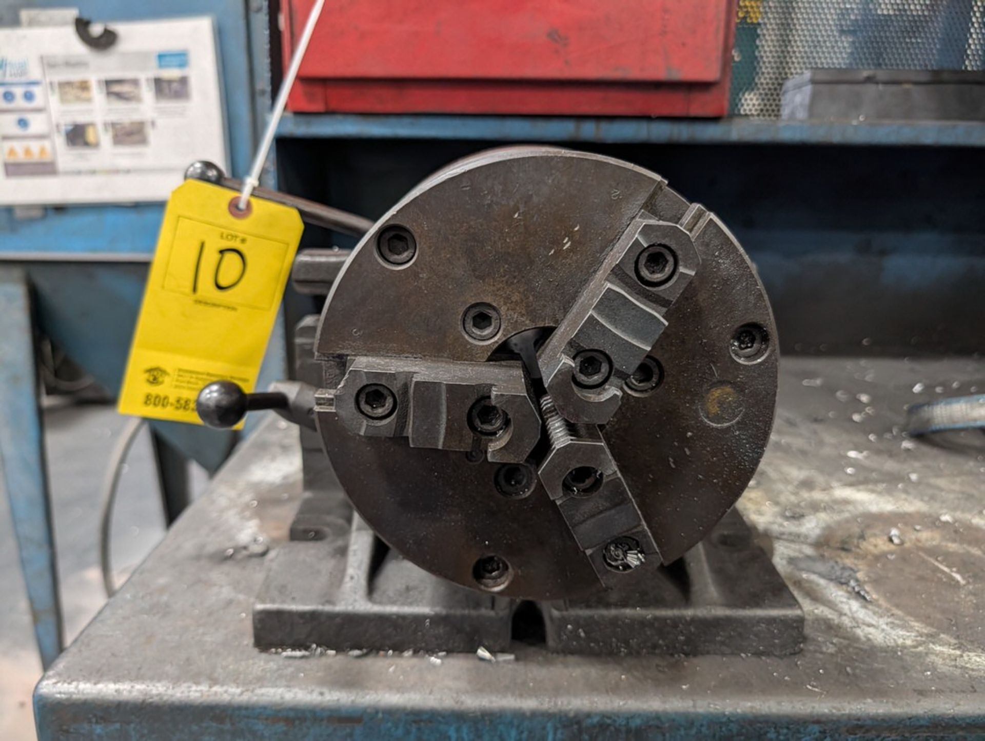 8" 3-Jaw Indexer