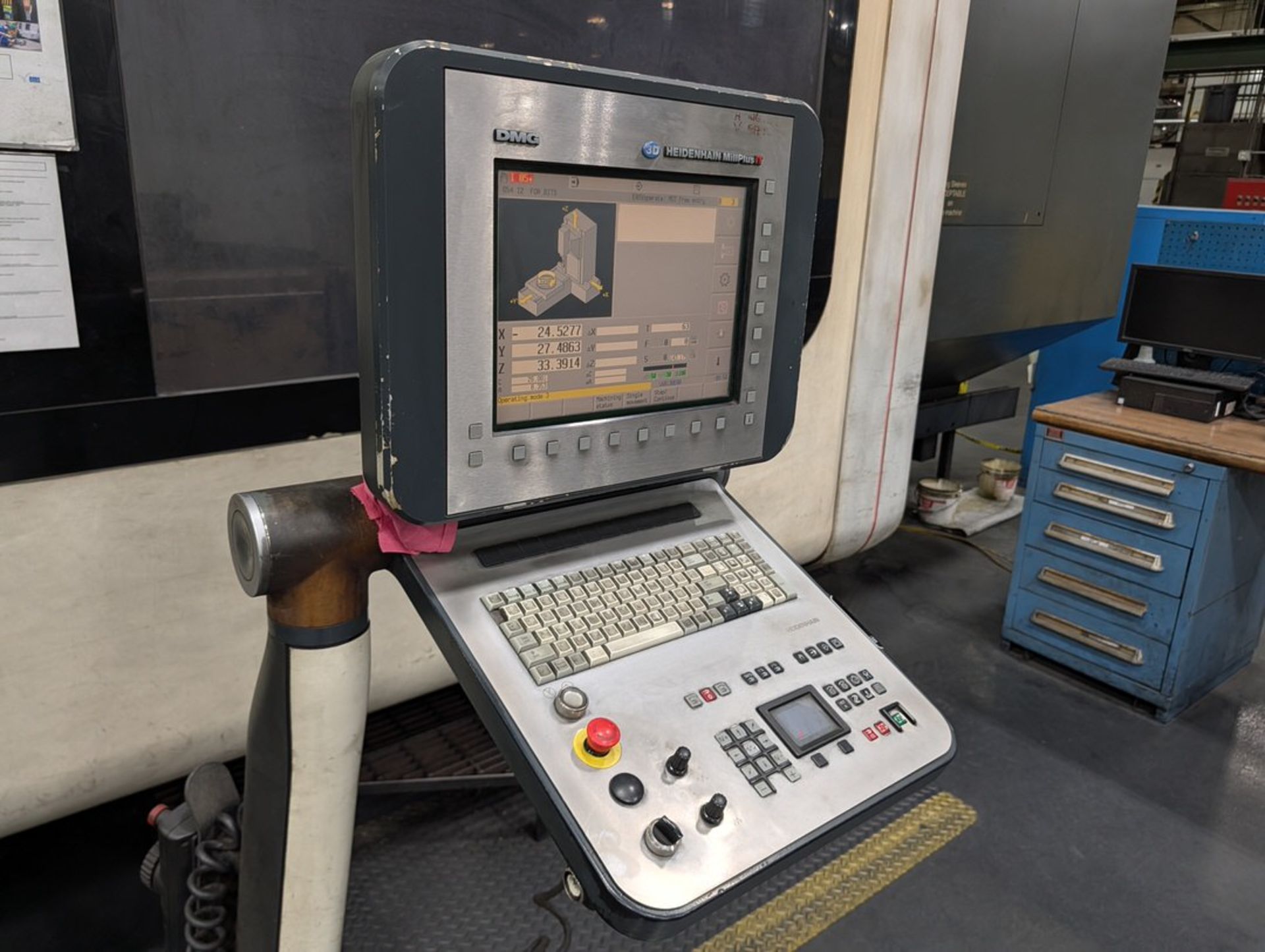 2009 DMG Mori DMU 125 P 5-Axis CNC Machining Center 230/3/60; W/ Heidenhain MillPlus iT Control - Image 15 of 20