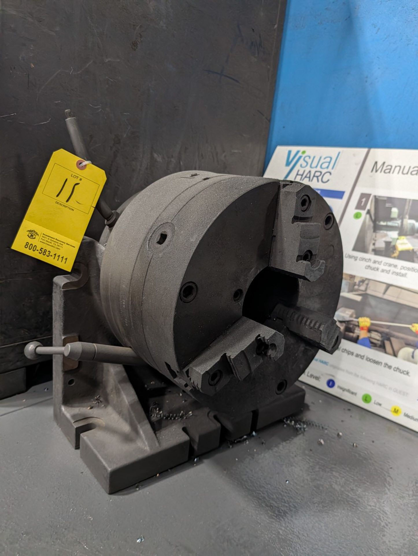 12" 3-Jaw Indexer - Image 2 of 3