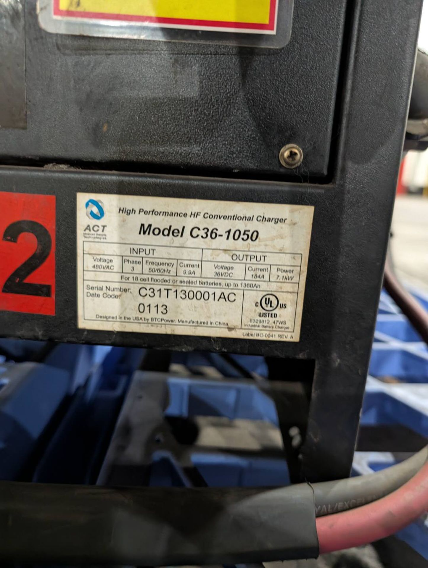 ACT Forklift Battery Location: Warehouse #2 (Site will load for free) - Image 3 of 5