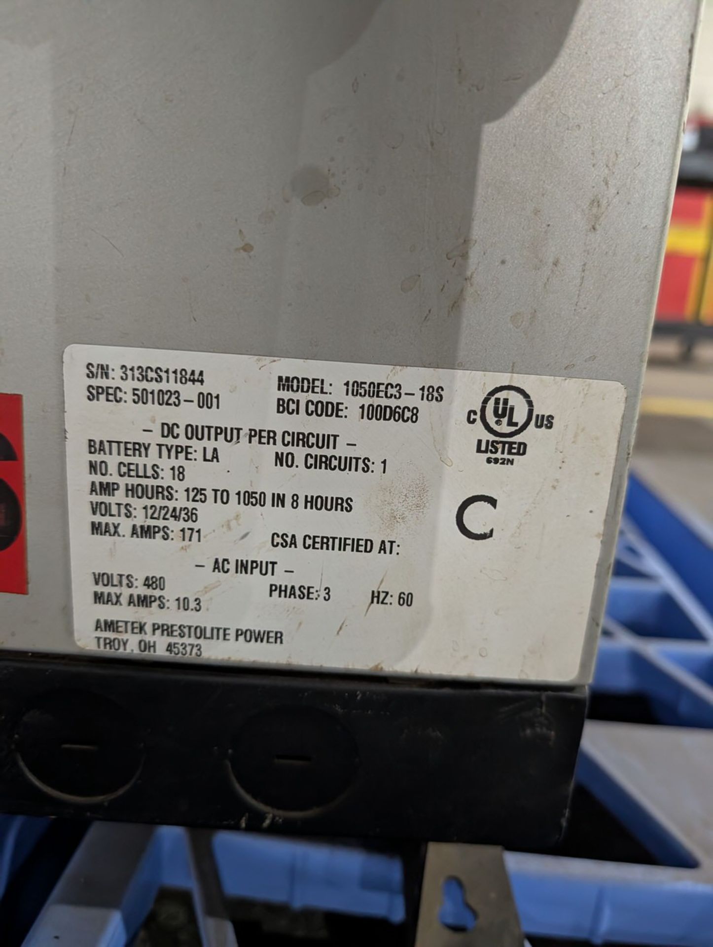 Metek Forklift Battery Location: Warehouse #2 (Site will load for free) - Image 6 of 6