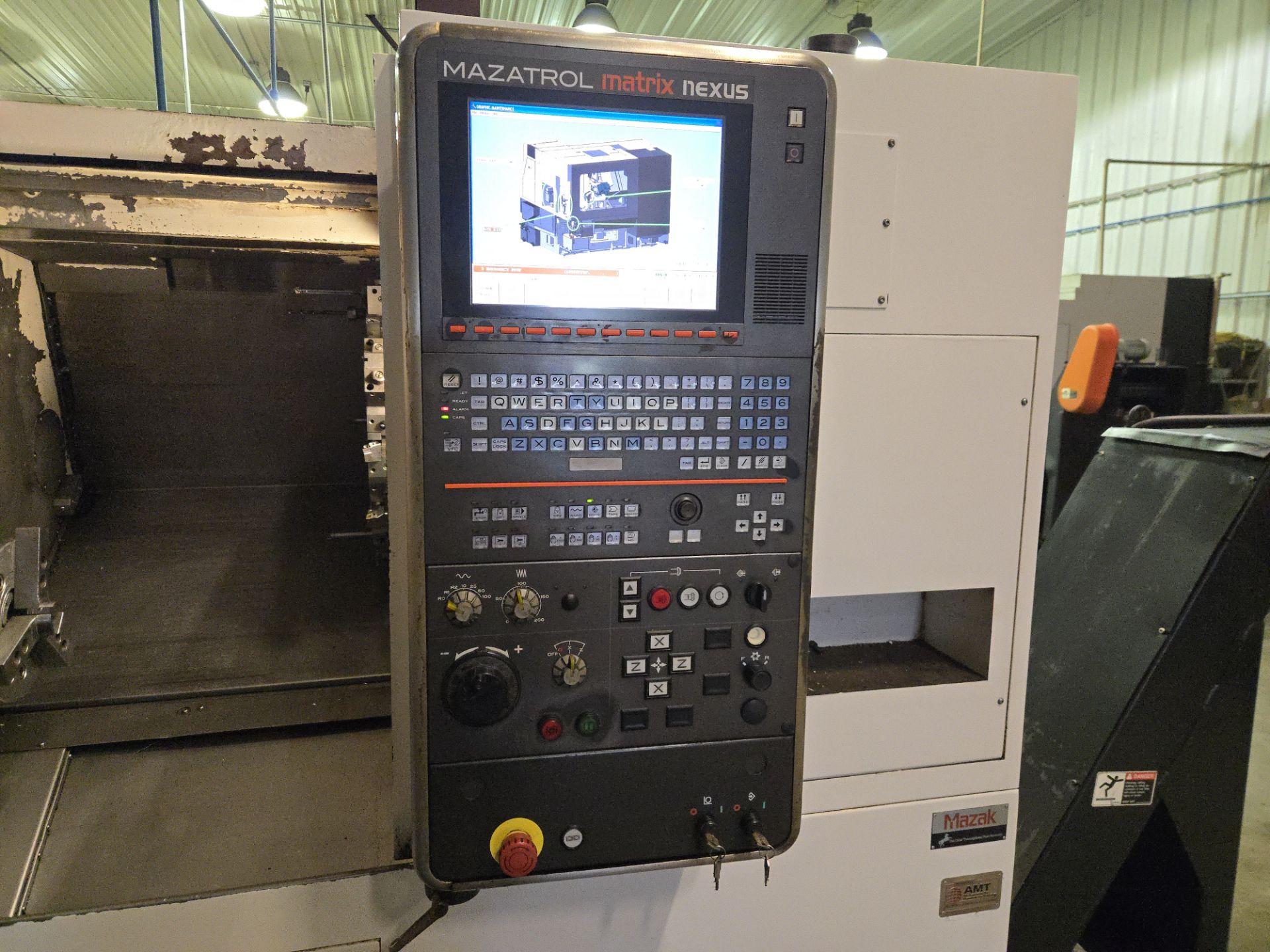2011 Mazak Quick Turn Nexus 250-II CNC Lathe w/ 12 Slot Turret, Tailstock, Mazatrol Matrix Nexus - Image 13 of 15