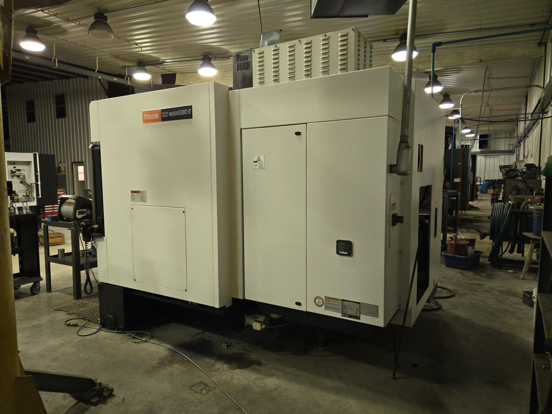 2013 Mazak Vertical Center Nexus 530C-II VMC w/ 30 Slot ATC, Tailstock, Mazatrol Matrix Nexus 2 - Image 3 of 16
