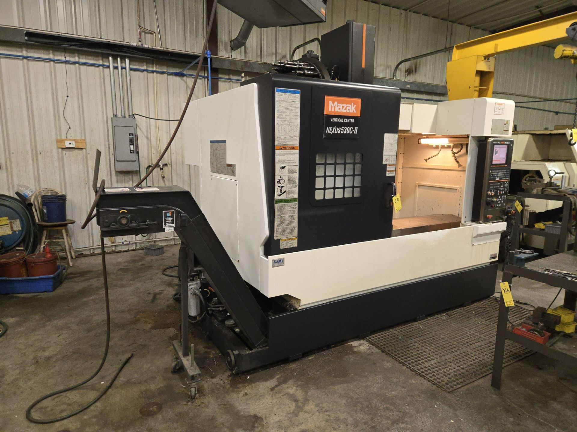 2013 Mazak Vertical Center Nexus 530C-II VMC w/ 30 Slot ATC, Tailstock, Mazatrol Matrix Nexus 2