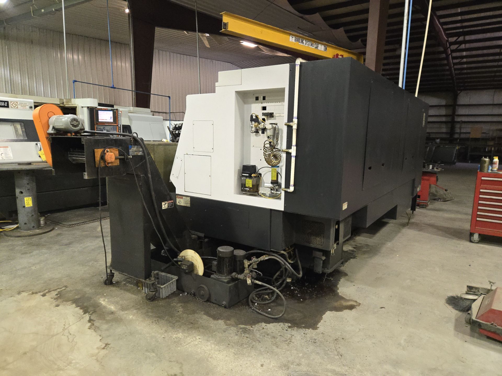 2008 Mazak Quick Turn Nexus 350-II CNC Lathe w/ 12 Slot Turret, Tailstock, Mazatrol Matrix Nexus - Image 4 of 17