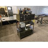 Shelf and Contents; Lathe Tooling