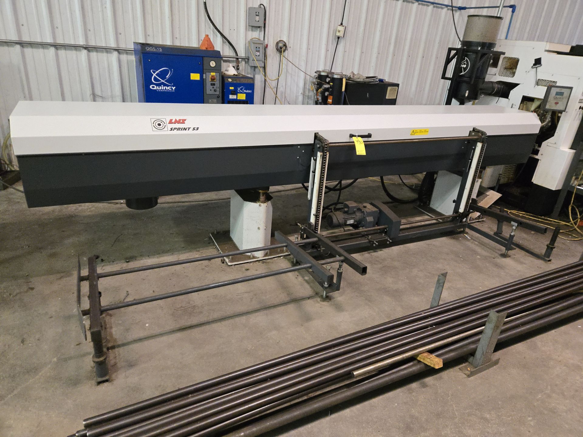 2014 Mazak Quick Turn Nexus 250-II MSY CNC Lathe w/ 12 Slot Turret, LNS Sprint S3 Bar Feeder, - Image 6 of 19