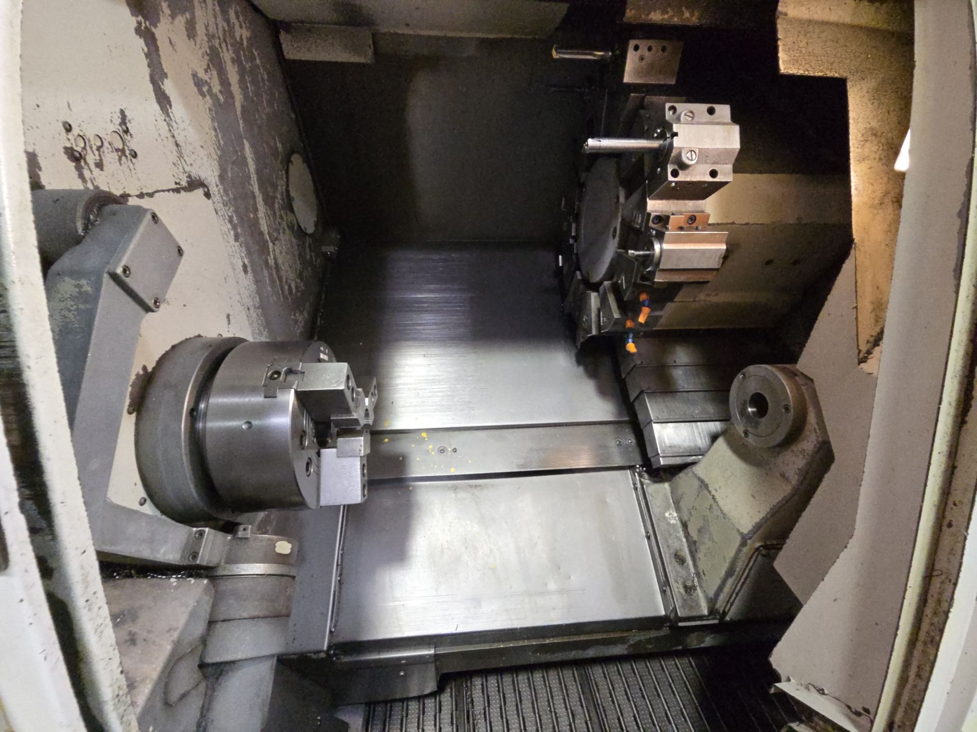 2007 Mazak Quick Turn Nexus 250-II CNC Lathe w/ 12 Slot Turret, Mazatrol Matrix Nexus Controller - Image 5 of 15