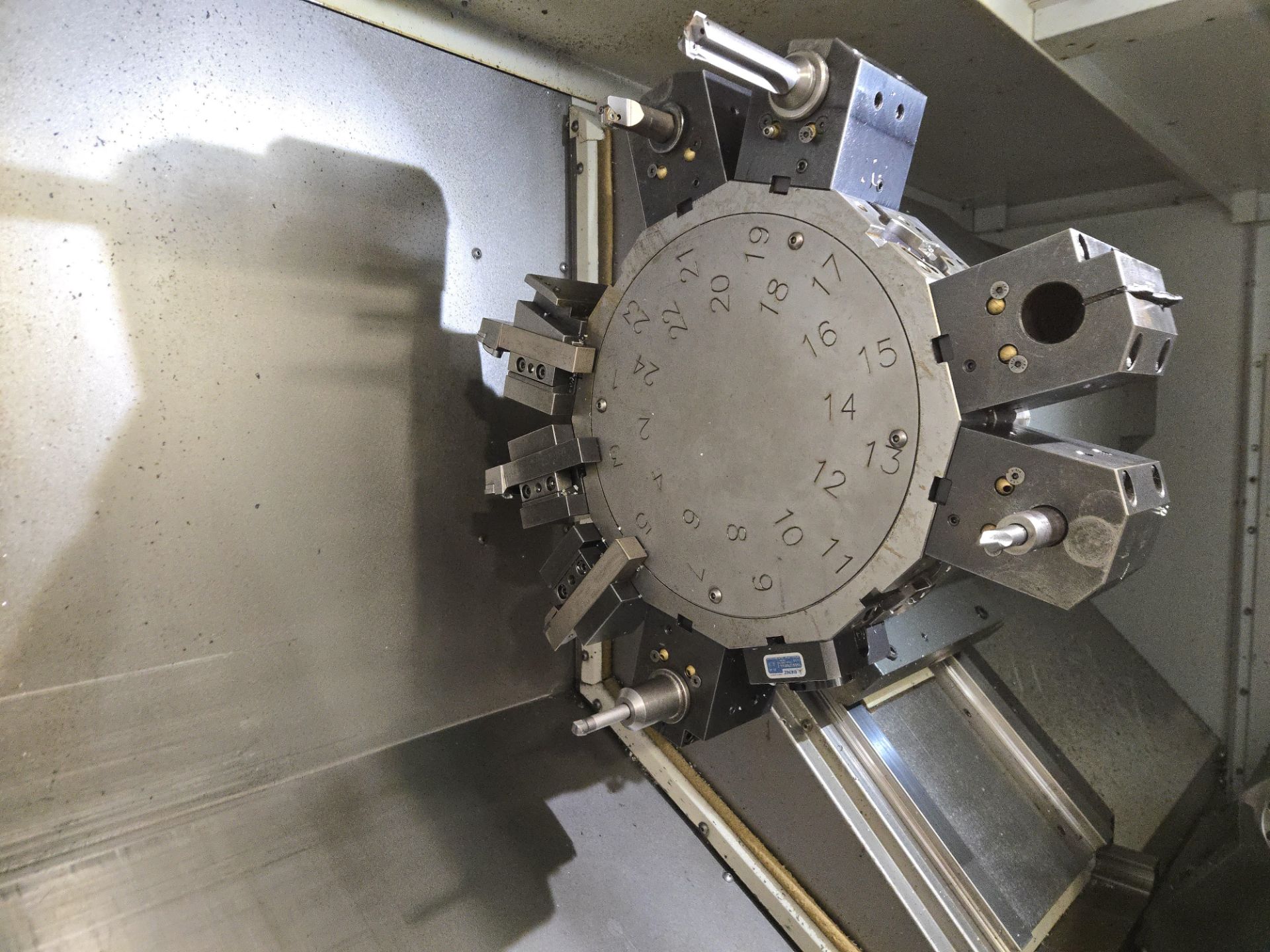 2018 Haas ST-35Y CNC Lathe w/ 24 Slot Turret, Tailstock - Image 8 of 15